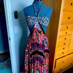 Free People Halter Dress size 8.  Excellent condition.  Only worn 3 times.